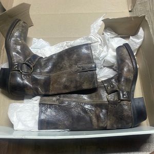 FRYE Moto Boot Size 8 worn 5 times